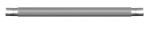 Трубостойка для ЗОМ (СДЗО) оцинкованная L=0,75 м "ТСО-75-3/4" (арт.100)