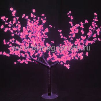 Светодиодное дерево "Сакура"  LED-CBL-2.5-1728-P  (арт.30-7868)