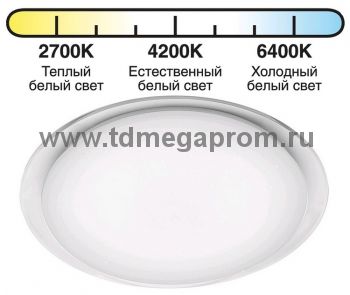 Светильник управляемый светодиодный СДИ-60Вт-0959 С ПДУ  (арт.29)