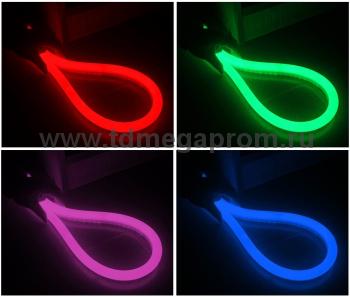 Гибкий неон LED Neon Flex LM-220V-5050-60P-RGB (арт.30)