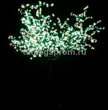 Светодиодное дерево "Сакура" LED-CBL-2.5-1728-Мульти (арт.33)