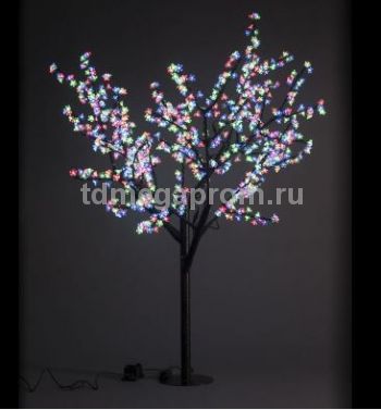 Светодиодное дерево "Сакура" LED-CBL-1.9-972-Мульти (арт.33)