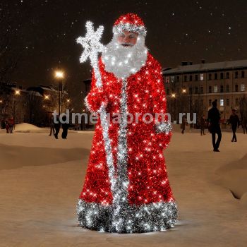 Светодиодная фигура "Дед Мороз"