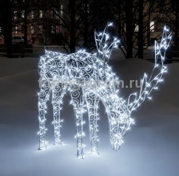 Светодиодная фигура "Олень ажурный №2" 