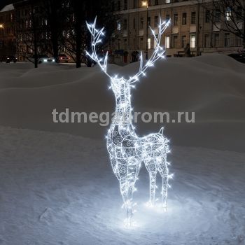 Светодиодная фигура "Олень ажурный №4"