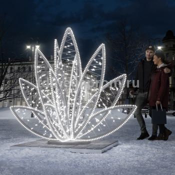Светодиодная конструкция "Фонтан Лилия"