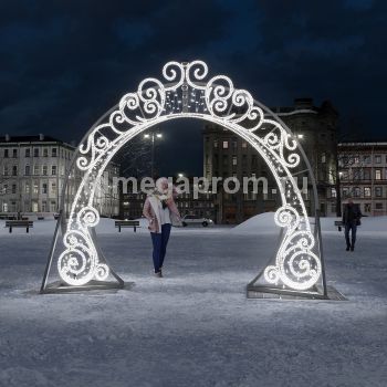 Светодиодная конструкция "Арка Снегурочка"
