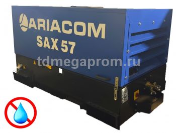 Компрессор дизельный винтовой стационарный ARIACOM SAX 57+ с доохладителем (Kubota зимний пакет) (арт.120-22489)