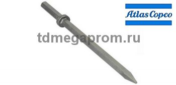 Долото острое Hex 22 x 82.5мм, L=475мм Atlas Copco (арт.120-22493)