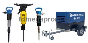 Пневматические бетоноломы и отбойные молотоки (под заказ)