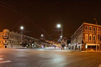 Энергосберегающее освещение городских улиц,