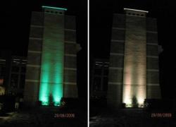 Архитектурная RGB подсветка, 2009г