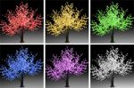Светодиодное дерево "Сакура" LED-CBL-3.6-2688-RGB (арт.30)