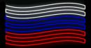 Баннер светодиодный  "ФЛАГ БОЛЬШОЙ"  LED-SKF-FLAG-BIG 