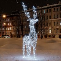 Светодиодная фигура "Олень ажурный №1"