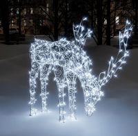 Светодиодная фигура "Олень ажурный №2"
