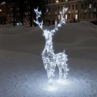 Светодиодная фигура "Олень ажурный №4"