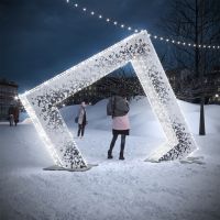 Светодиодная конструкция "Сверкающий Ромб"