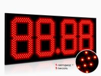 Электронное табло&nbsp;АЗС-4х350-3Кд