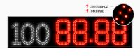 Электронное табло с маркой топливаАЗС-4х240-М-3Кд