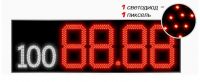 Электронное табло с маркой топливаАЗС-4х400-М-3Кд